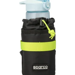 Porta borraccia per bicicletta sparco in microfibra , 12x8x8 cm Non Perdere